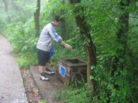 “光之语”雨中更显别样