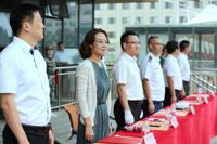 一中新兵，接受检阅!