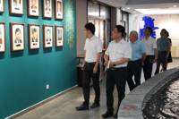 省、市电教馆领导来校指导工作
