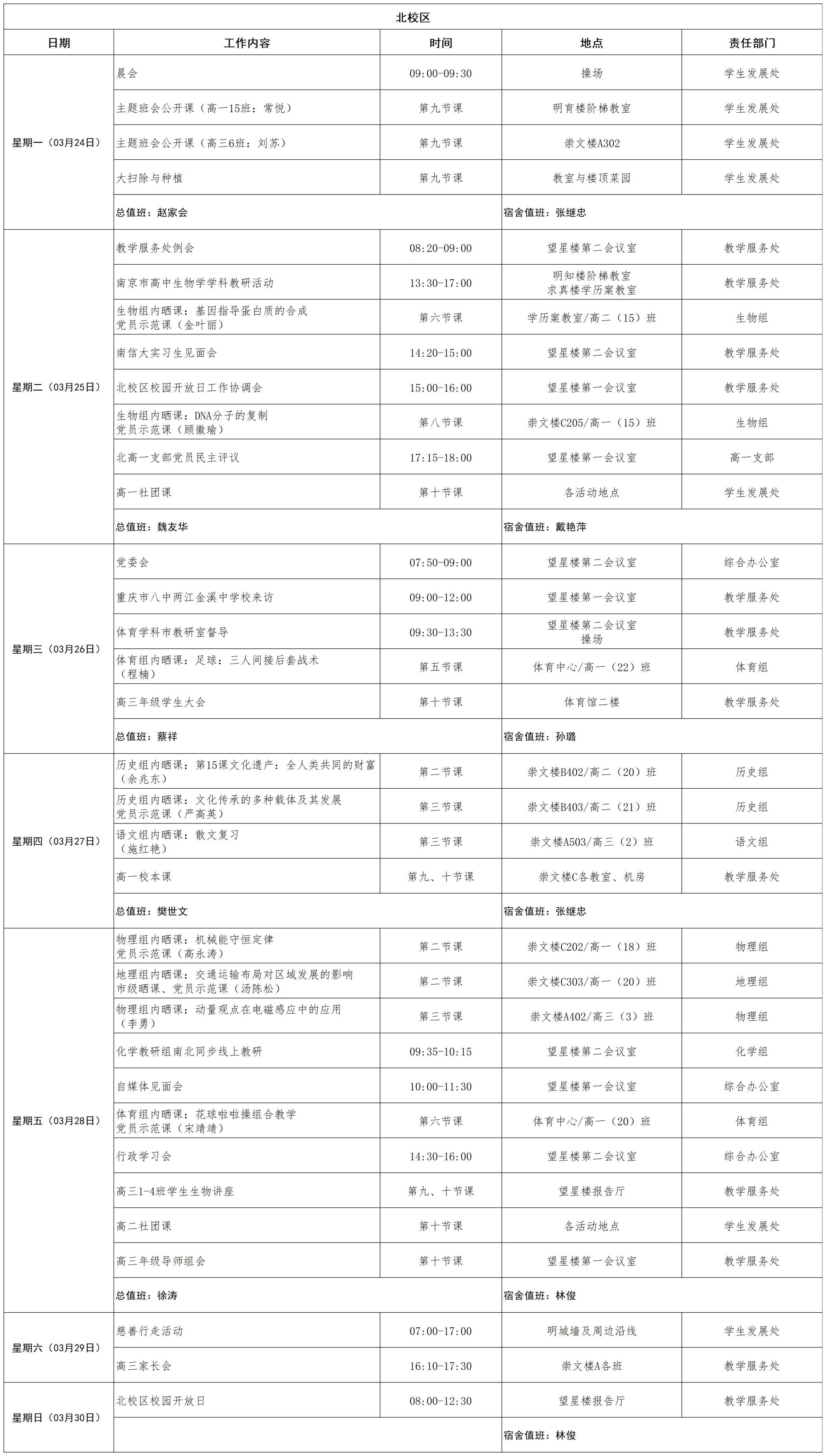 2024-2025学年第二学期日程_第七周