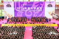 2025届一中毕业生在香港中文大学（深圳）入学典礼上作为新生代表发言