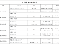 第十七周工作日程（6月22日-6月28日）
