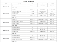 第七周工作日程（10月12日-10月18日）